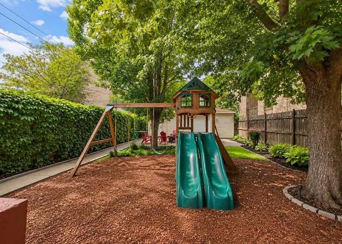 Ferienhaus Designer 3br Near & Obama Center *