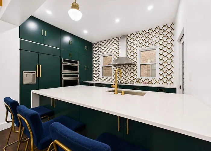 Ferienhaus Designer 3br Near & Obama Center Chicago